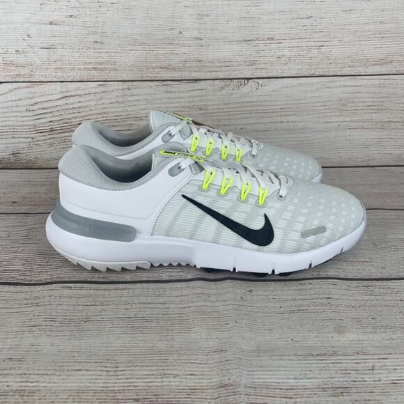 Nike Free Golf NN Mens Sz 8.5 Golf Shoes Gray White FN03332-101 - Picture 4 of 9